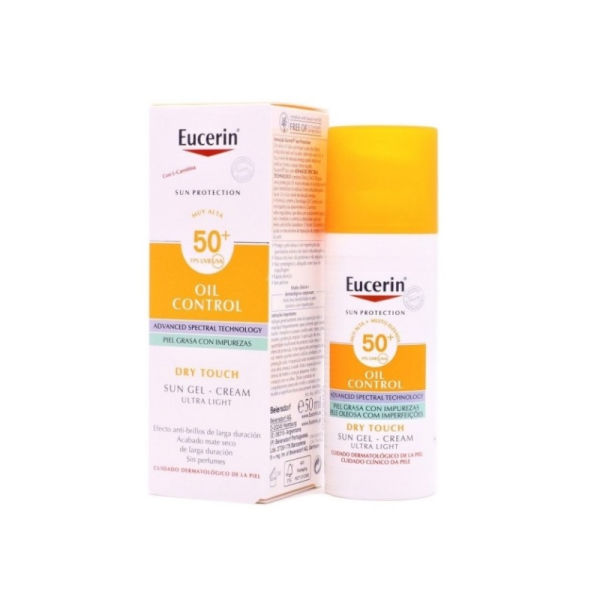 Eucerin Sun Control De Aceite Facial Toque Seco SPF 50 - Imagen 4