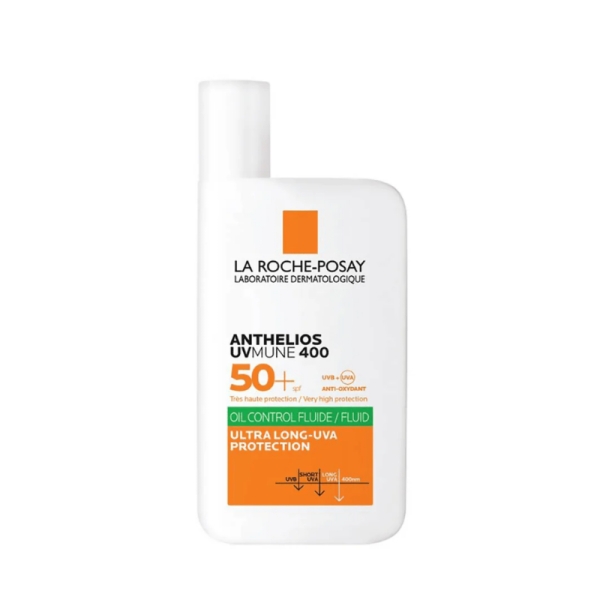 La Roche-Posay Anthelios UV Mune 400 Control de Grasa Fluido SPF 50+ - Imagen 3