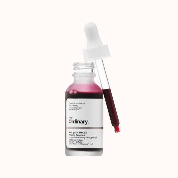 The Ordinary Solución exfoliante AHA 30% + BHA 2% (el suero rojo)